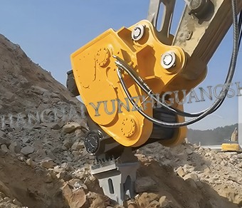 Soluție hidraulică de spargere a rocilor de înaltă eficiență pentru excavatoare de mare tonaj