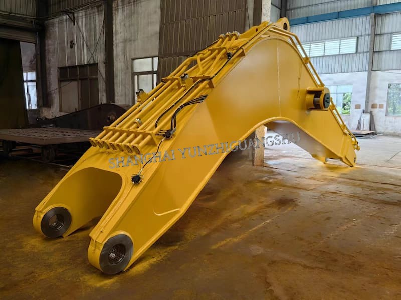extended arm & boom PC1250 long reach arm PC1250 125ton excavator
