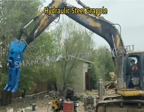Graifer hidraulic din oțel